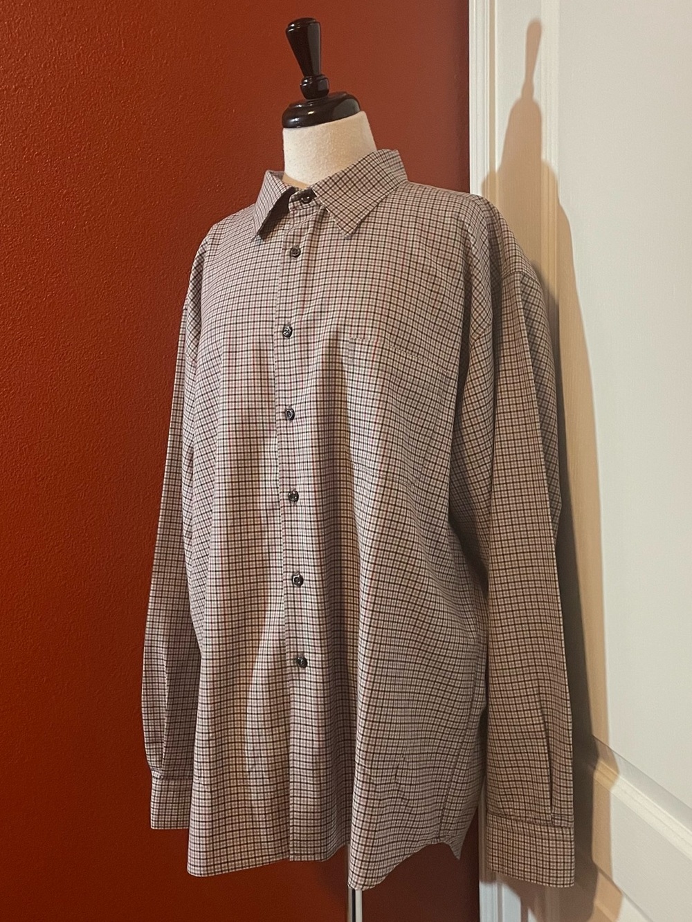 Pendleton‎ Men’s Air Loom Worsted Wool Plaid Button Down Long Sleeve Shirt